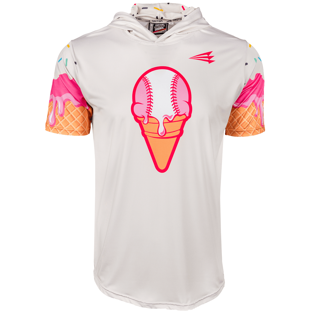 Cream City Baseball Ice Cream HyperMAX Short Sleeve Hoodie