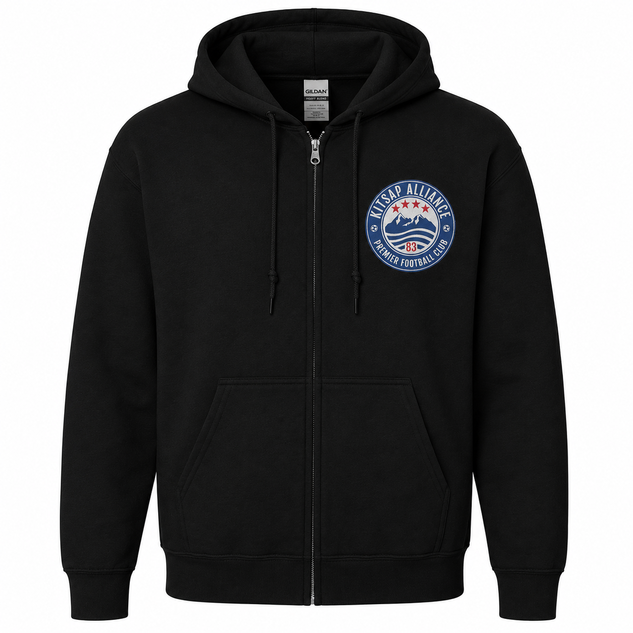 Gildan Softstyle® Midweight Fleece Full-Zip Hooded Sweatshirt