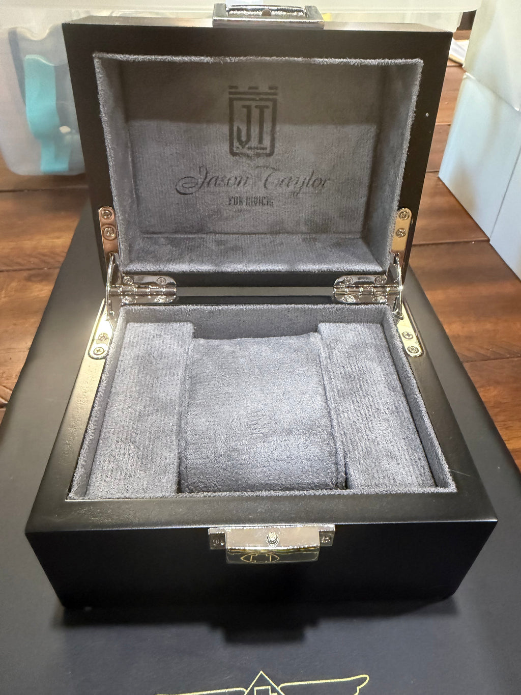 Jason Taylor Signed Watch Box