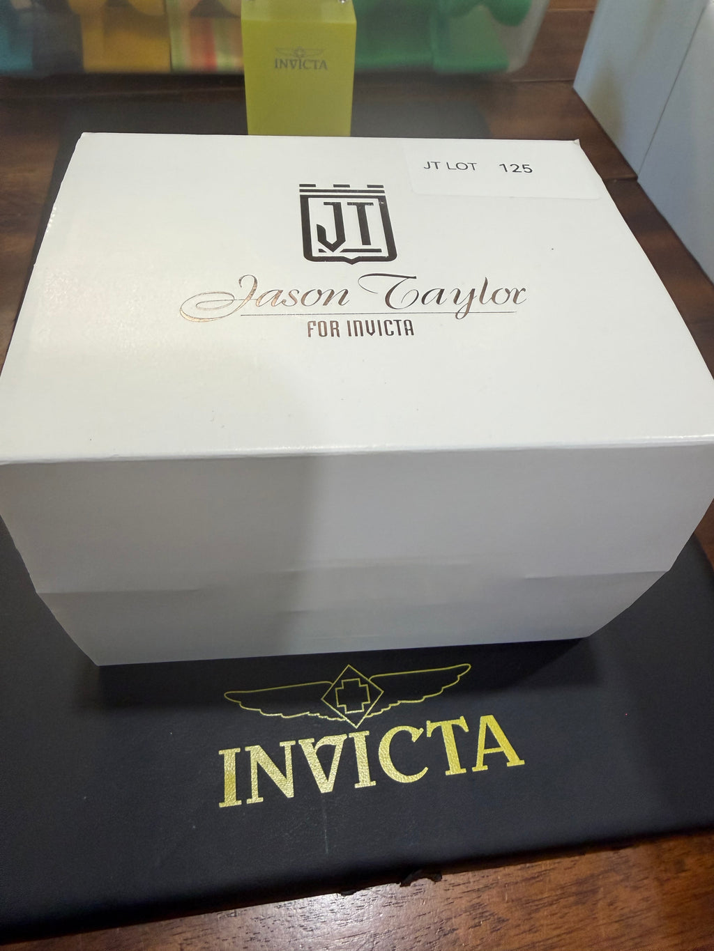 Jason Taylor Signed Watch Box