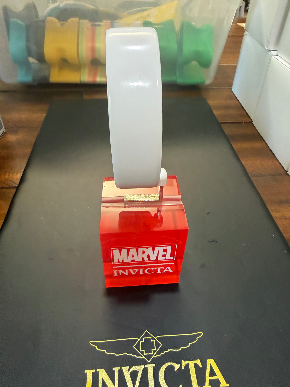 Marvel Invicta Cube Watch Stand