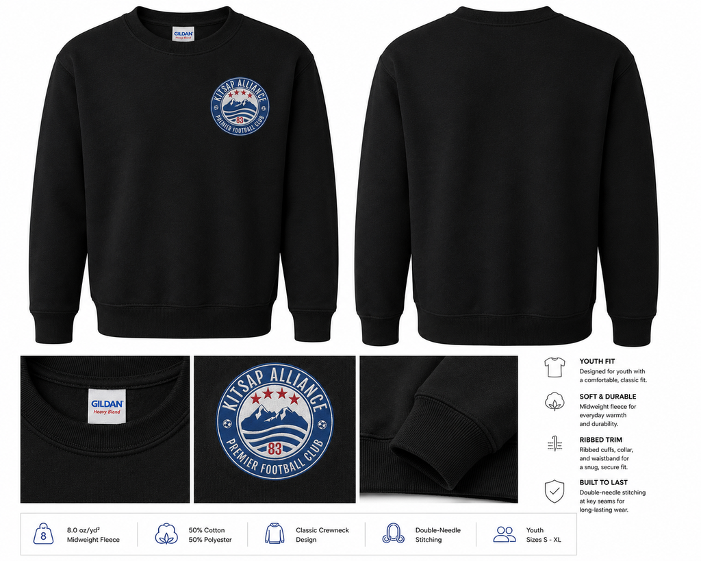 Gildan® Youth Heavy Blend™ Crewneck Sweatshirt
