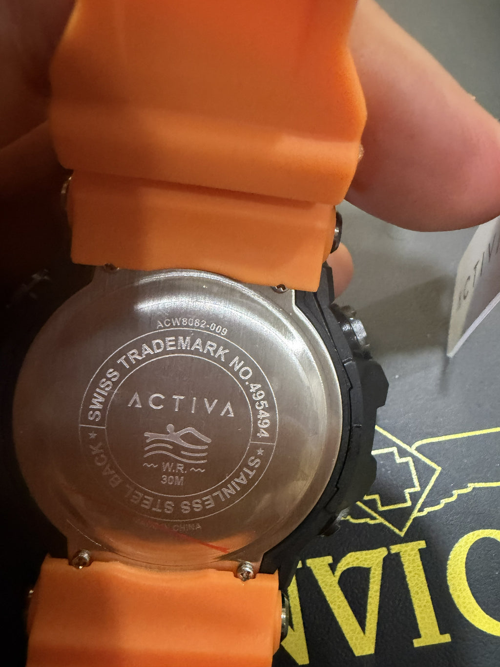 Invicta Activa Orange Watch ACW8082-009